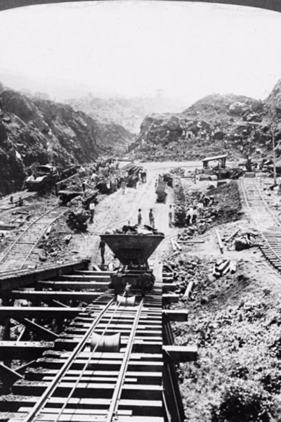 Construcci&oacute;n del Canal de Panam&aacute; por Estados Unidos