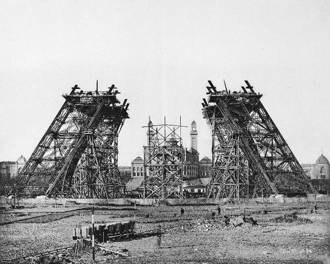 Construcci&oacute;n de la Torre Eiffel